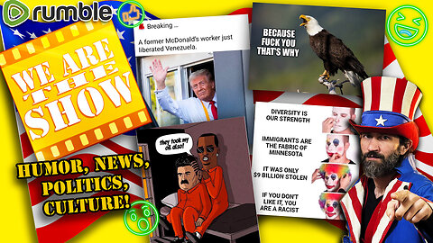 Sun 1-4 7pm EST I Want YOU, to attend this Livestream! News, Culture, Politics and More!