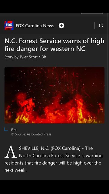 This was Asheville yesterday!