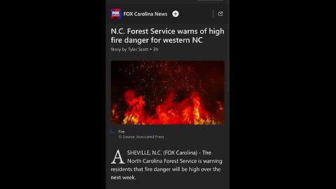 This was Asheville yesterday!