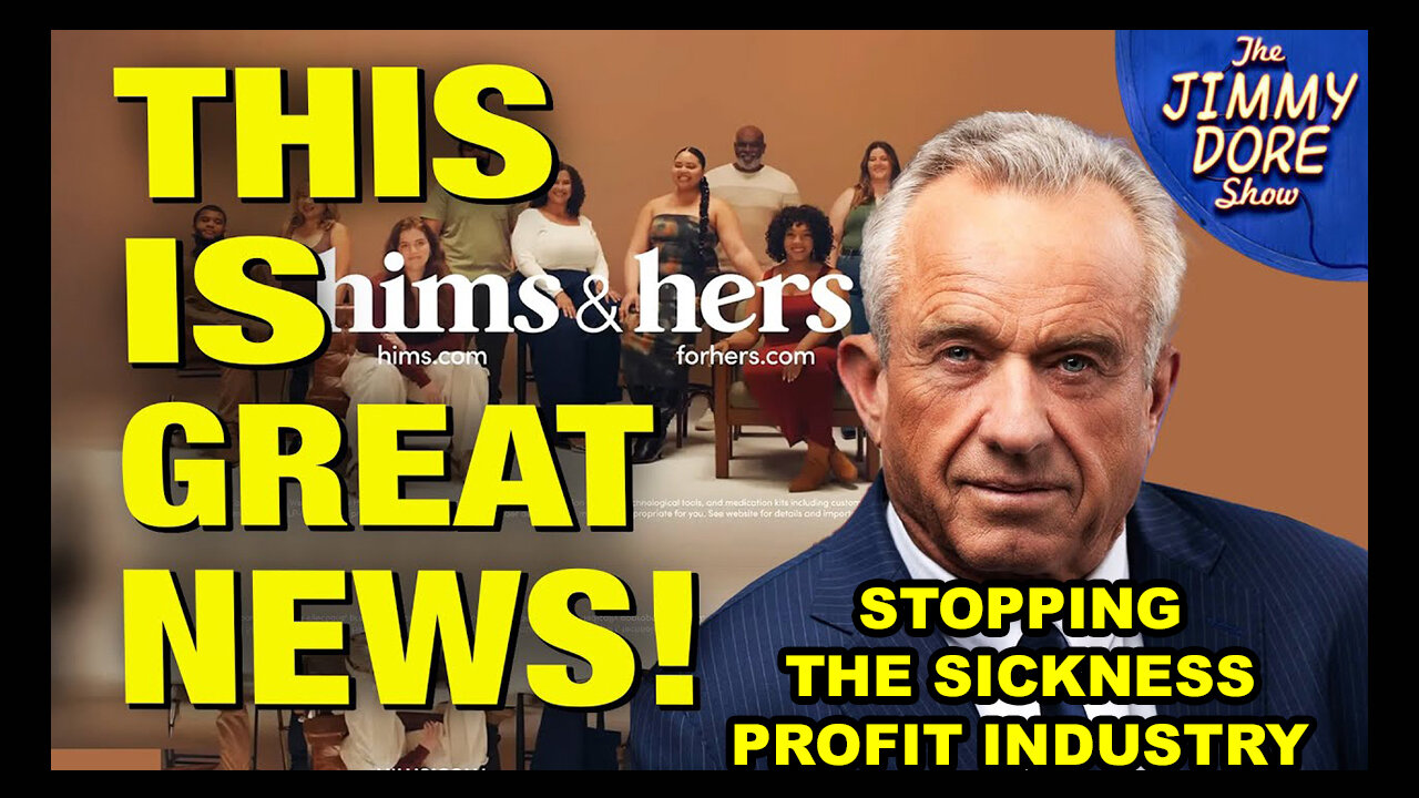 Robert F. Kennedy Jr. To Eliminate ALL PHARMA Ads On Television