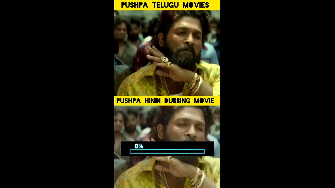 Pushpa 2 movie { Telugu versus Hindi } #comedy #trending #shorts #pushpa2 #pushpa #pushpamovie