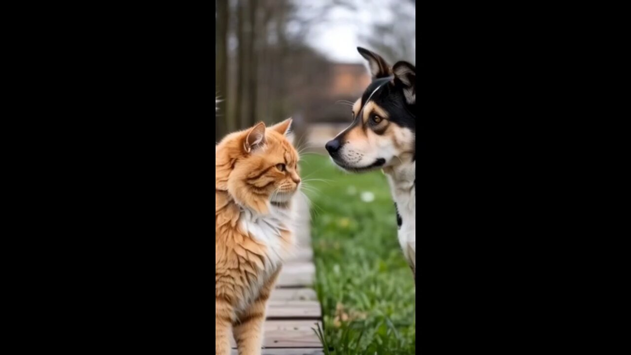 Cat And Dog Love