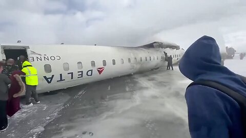 Delta Airlines flight performed an emergency landing at Toronto Pearson International Airport