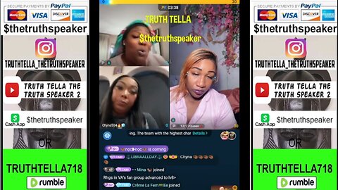 QUEEN TOMIKAY TEAM PK WITH CHYNA504 & QUEENIVY READING EACH OTHER FOR BLOOD