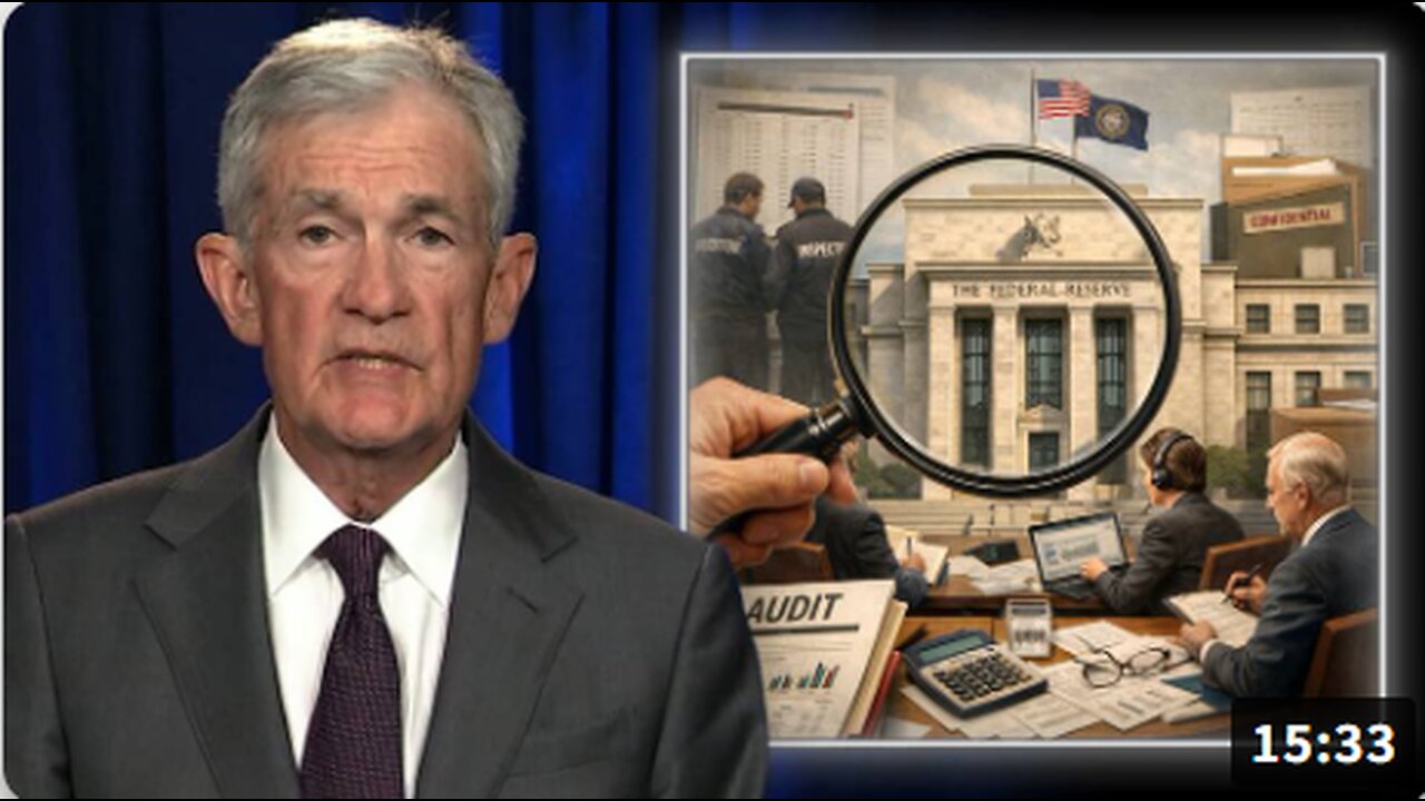BREAKING VIDEO: Jerome Powell Responds To The Federal Reserve Being Subpoenaed As DOJ Launches Criminal Probe Into The Privately Owned Central Bank