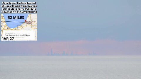 [Jul 10, 2017] Chicago Skyline missing curvature #FlatEarth 1