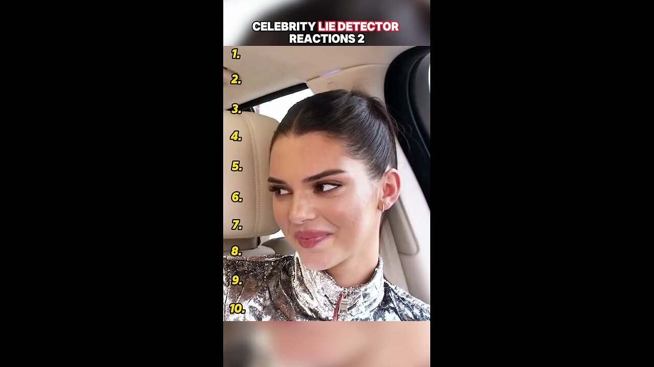 The second round of lie detector tests for celebrities, who had the best reaction