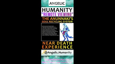 The anunnaki soul recycling program