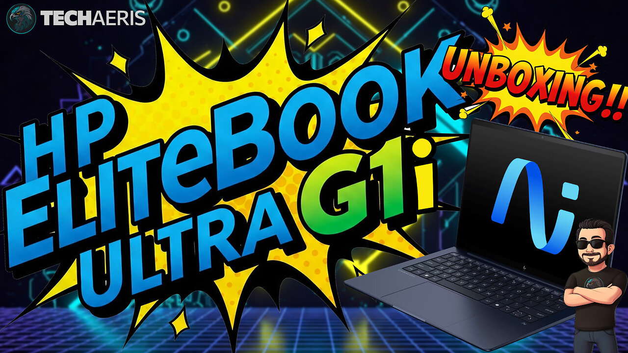 HP EliteBook Ultra G1i 14" Unboxing and Overview