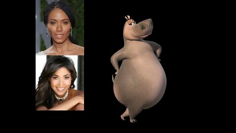 Animated Voice Comparison- Gloria (Madagascar)