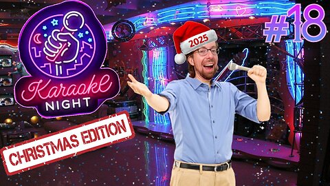 White Guy Sings Karaoke #18 (Christmas 2025)