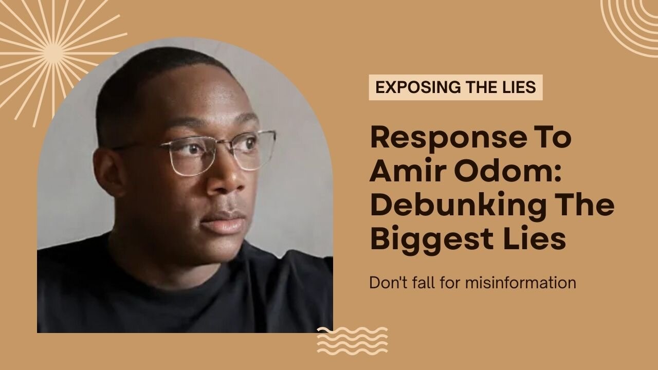 Response To @amirxodom | Debunking The Biggest Lies About Charlie Kirk | The Right Keeps Lying