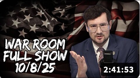 10 8 25 WAR ROOM Harrison Smith Sources Told Candace Charlie Thought He Would Be Killed