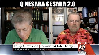 JUDGING FREEDOM W/ FMR CIA ANALYST LARRY JOHNSON- EU LEADERS ATTEMPTING TO MITIGATE THE TRUMP EFFECT