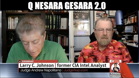 JUDGING FREEDOM W/ FMR CIA ANALYST LARRY JOHNSON- EU LEADERS ATTEMPTING TO MITIGATE THE TRUMP EFFECT