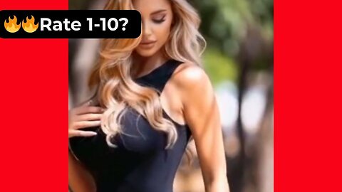 🔥 Rate This Little Black Dress 1-10? | Supermodel Chic 4K