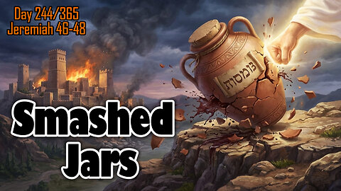 Day 244/365 - The Sword of the Lord and the Smashed Jars ⚔️🏺 #biblerecapdaily1 #jeremiah