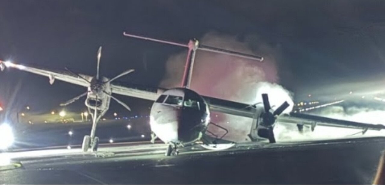 Investigation launched after crash landing of a passenger plane in Canada