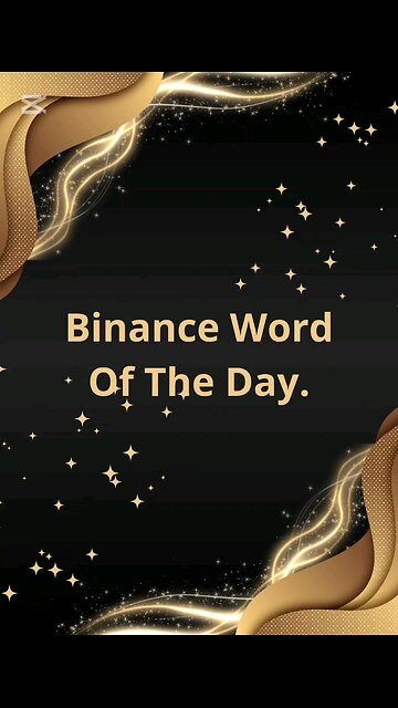 Binance Word Of The Day. Theme:Binance Junior. 12/15/2025