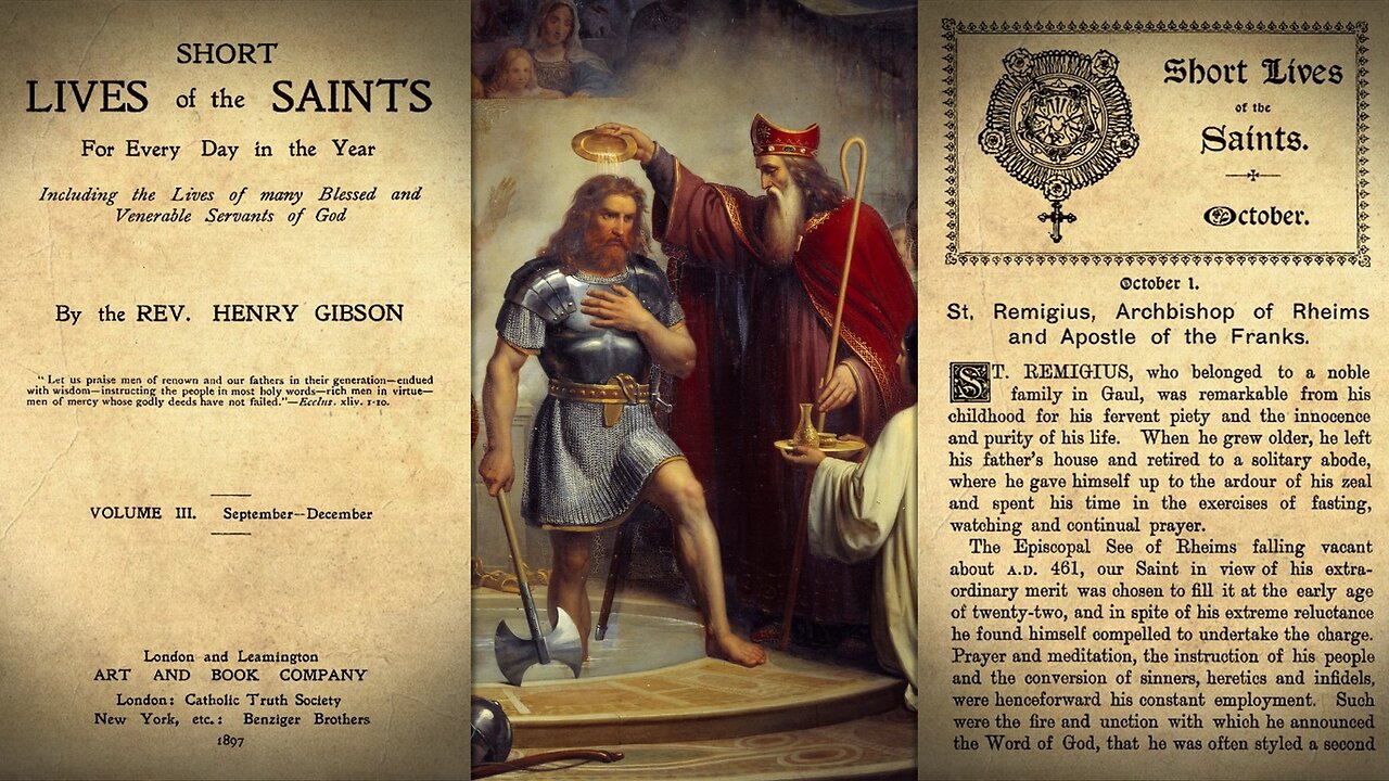 Saint Remigius {October 1} 📖🎧