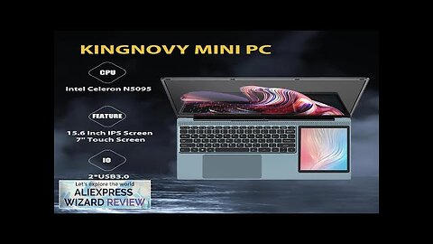 Kingnovy Newest 15.6" IPS +7" Touchscreen Anti-Glare Laptop 16GB RAM 1TB Storage Review