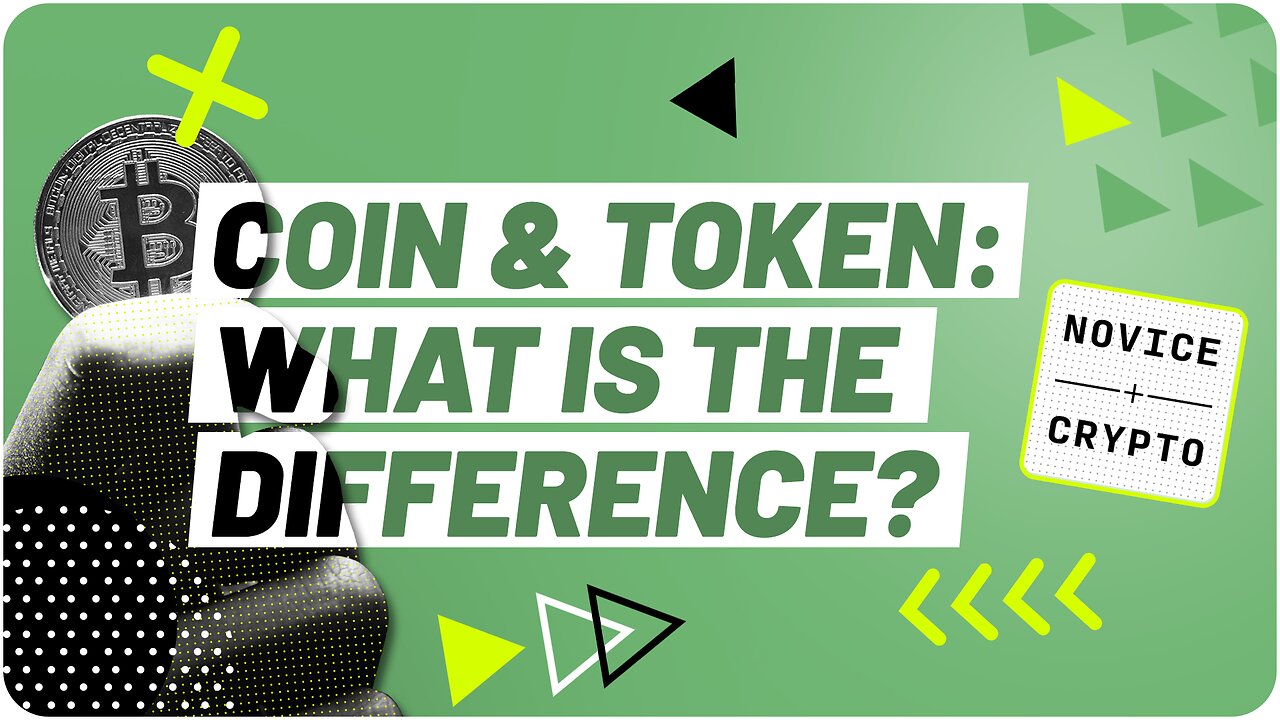 What is the difference between a coin and a token in crypto? ||| Novice Crypto