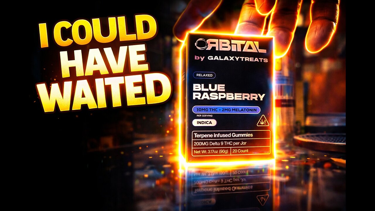 Orbital BLUE Raspberry by Galaxy Treats