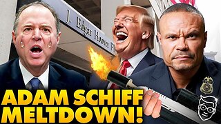 Adam Schiff Throws UNHINGED Meltdown After His Arch-Enemy Dan Bongino Takes Over FBI_ _Its Not Fair