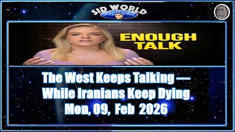 The West Keeps Talking — While Iranians Keep Dying