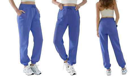 High Waisted Baggy Sweatpants Joggers.