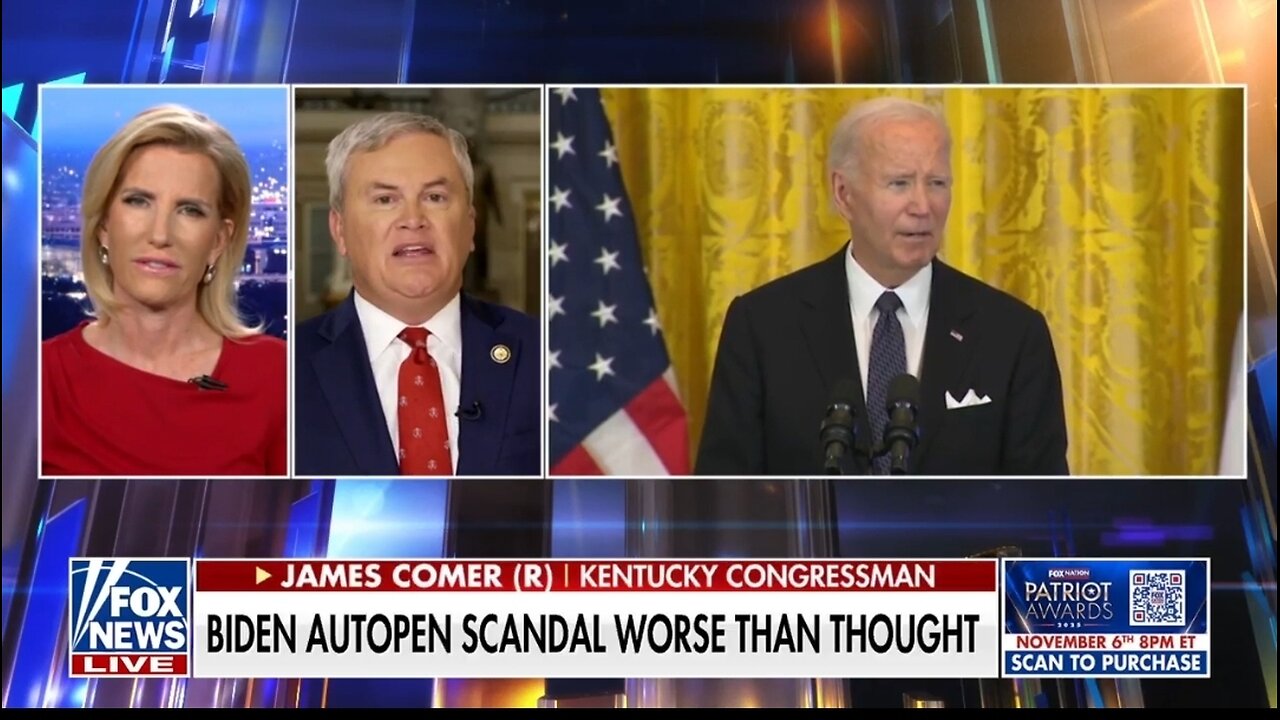 Rep Comer: Every Biden Pardon Should Be Declared NULL AND VOID