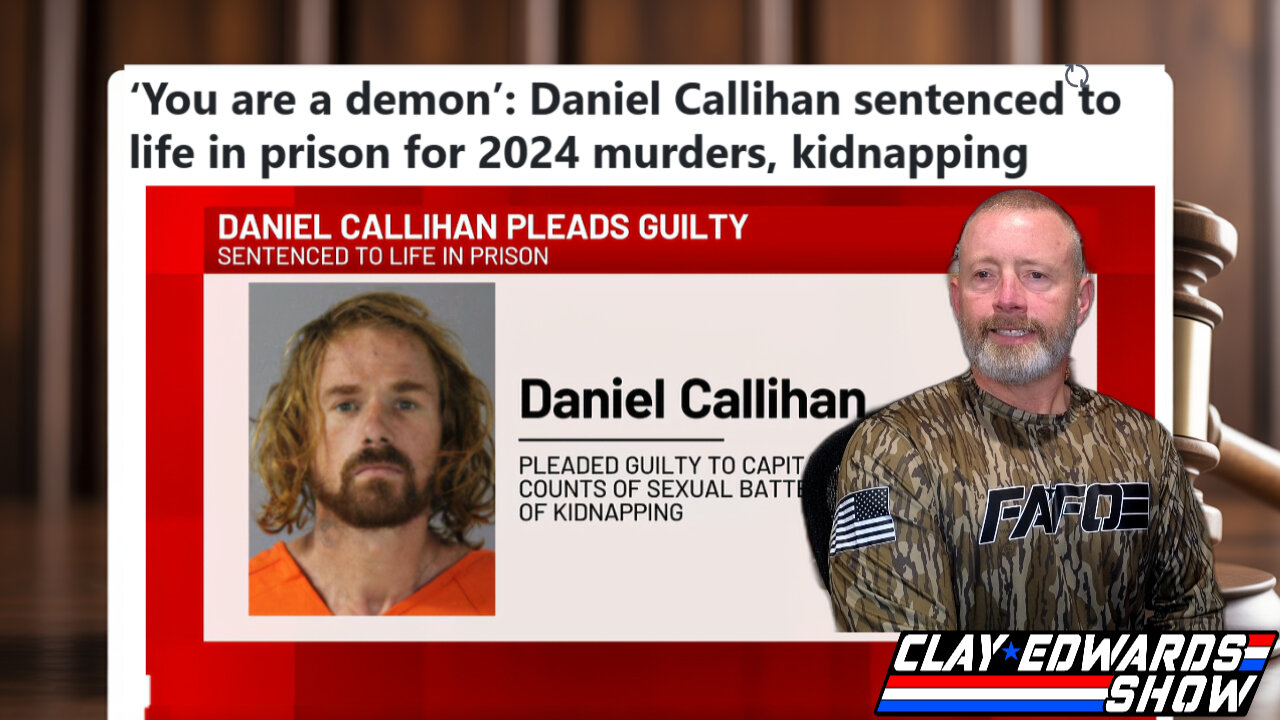CALLIHAN PLEADS GUILTY IN GRUESOM CHILD MURDER & RAPE CASE