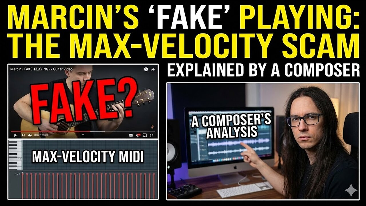 Marcin’s "Fake" Playing: The Max-Velocity MIDI Scam Explained (A Composer’s Analysis)