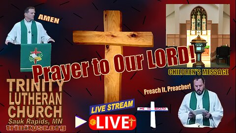20251221 December 21st LIVE STREAM Church Service Trinity Lutheran Sauk Rapids MN Safe For Children