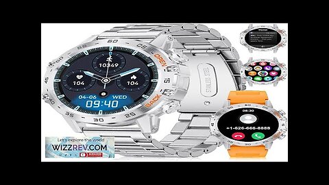 FOXBOX Smart Watch for Men Answer/Make Call for Android iOS 400mAh Military Review