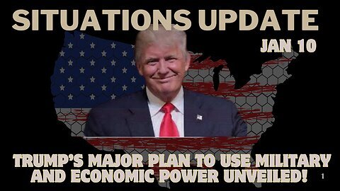 Situation Update – Trump’s Major Plan to Use Military and Economic Power Unveiled!