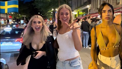 Swedish Blonde Girls & Stockholm Nightlife 🇸🇪 - Crazy Party Scenes at Stureplan