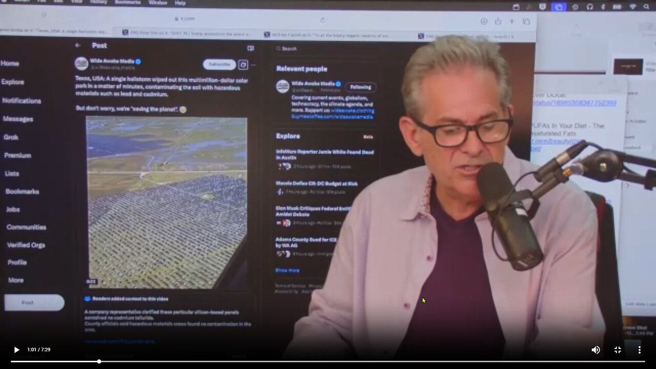 Hailstorm wipes out solar park▮The Jimmy Dore Show