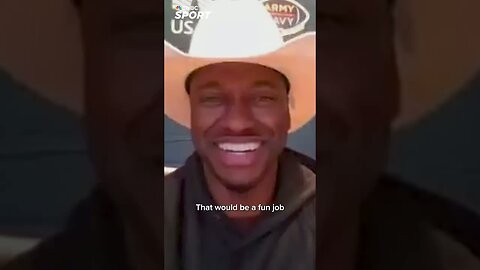 Robert Griffin III: 'I'd love to be the commissioner of college football'