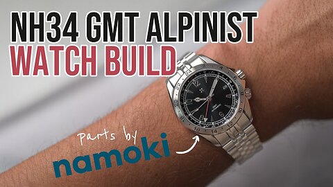 NH34 Alpinist Watch Build using parts from NAMOKI MODS!