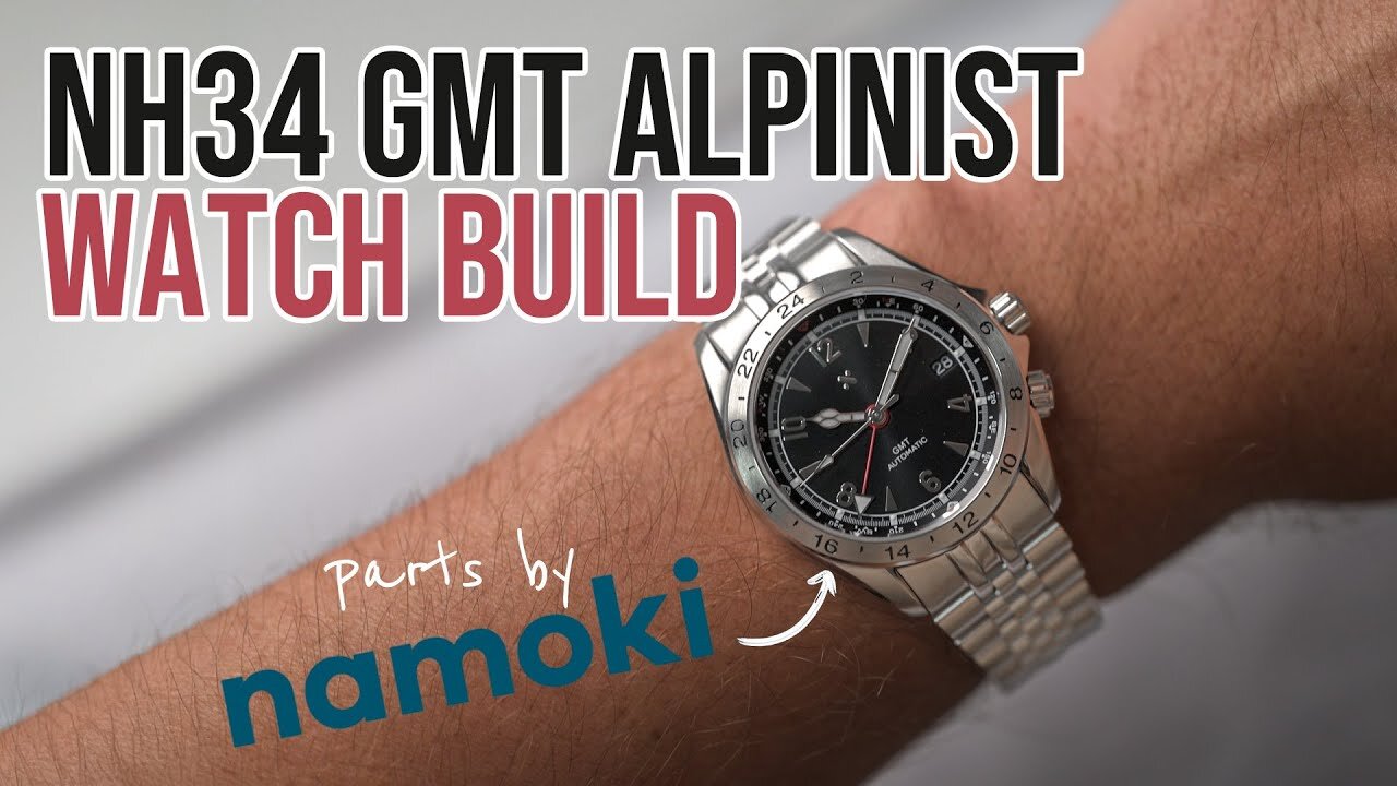 NH34 Alpinist Watch Build using parts from NAMOKI MODS!