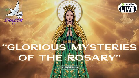 🔴 Wednesday Glorious Mysteries of the Rosary October 8. 2025