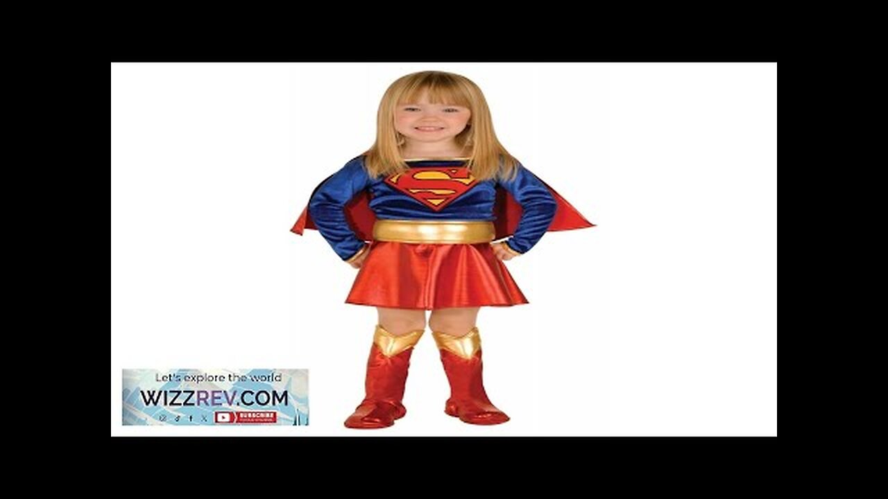 Supergirl DC Comics Deluxe Toddler Costume Review