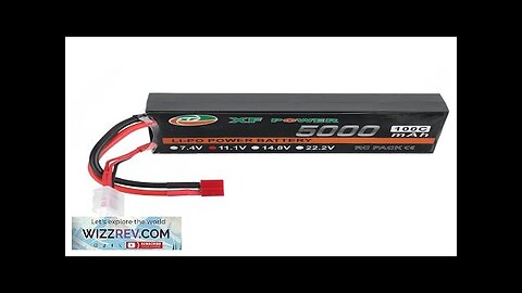 XF POWER 11.1V 5000mAh 100C 3S LiPo Battery T Deans Plug Review