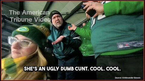 WATCH: Eagles Fan Directs Shockingly Profane Tirade Toward Packers Fan, Gets Banned for Good