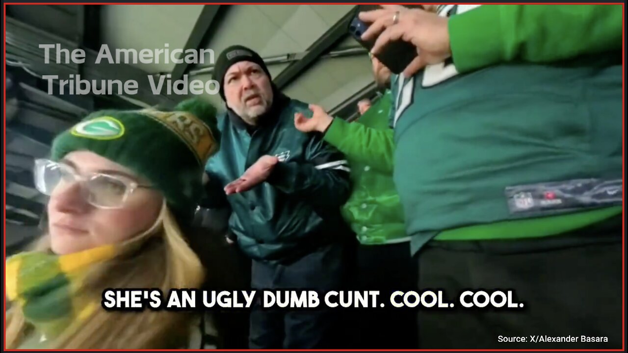 WATCH: Eagles Fan Directs Shockingly Profane Tirade Toward Packers Fan, Gets Banned for Good