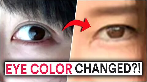 My eye color changed!