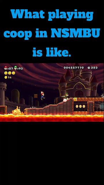 #NSMBU #NintendoSwitch #GamingHumor #NewSuperMarioBros #GamersArguing #GamingLife #MarioBrosComedy