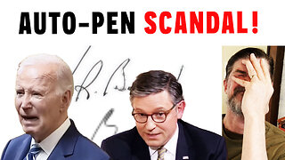 BREAKING SCANDAL! Biden's Signature Was 'AUTO-PEN' Putting ALL PARDONS in Question!