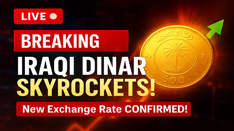 📺 Breaking Iraqi Dinar Skyrockets LIVE — New Exchange Rate CONFIRMED! 💰 💥 Today IQD News!